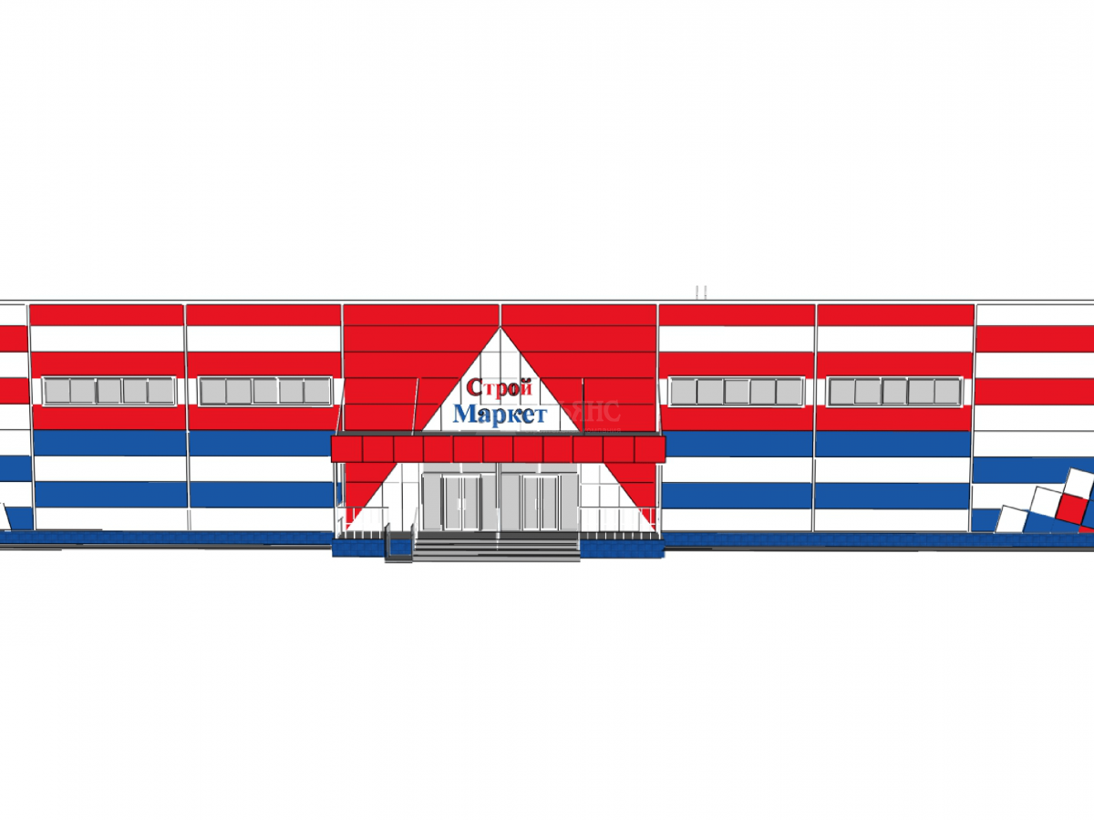 3D визуализация Магазин из сэндвич-панелей - фото 6