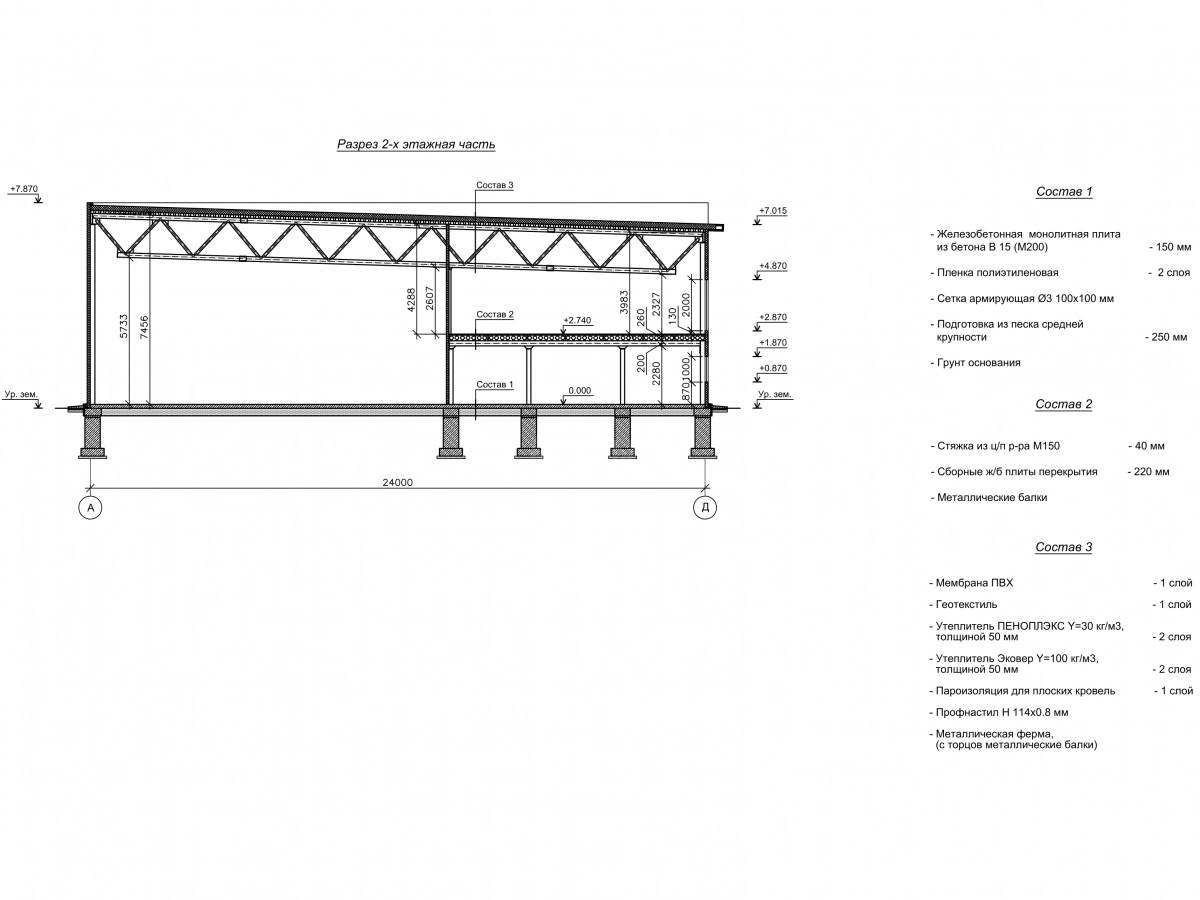 Планировка Магазин из сэндвич-панелей -  фото 6